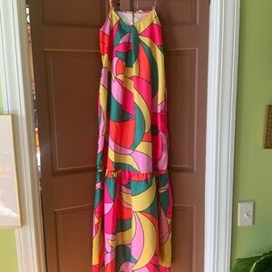Maxi dress , Pucci inspired fabric
